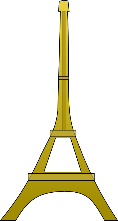 Eiffel tower clipart