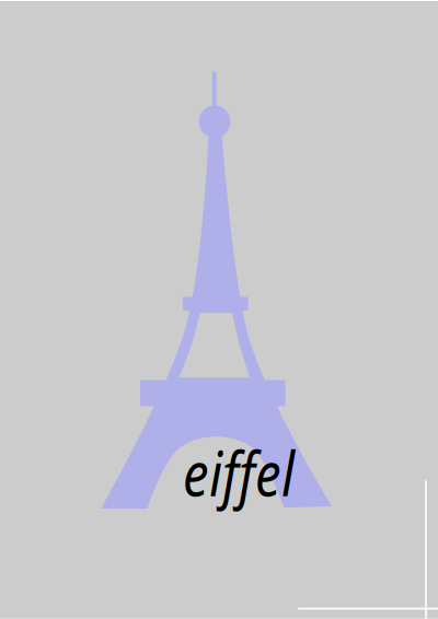 EIffel tower clipart