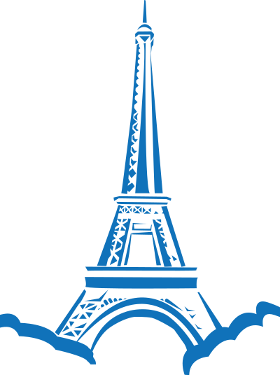 Eiffel tower -Paris clipart