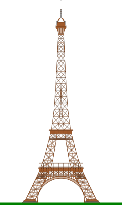 Eiffel Tower (Paris) clipart