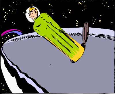 Ejection into Space clipart