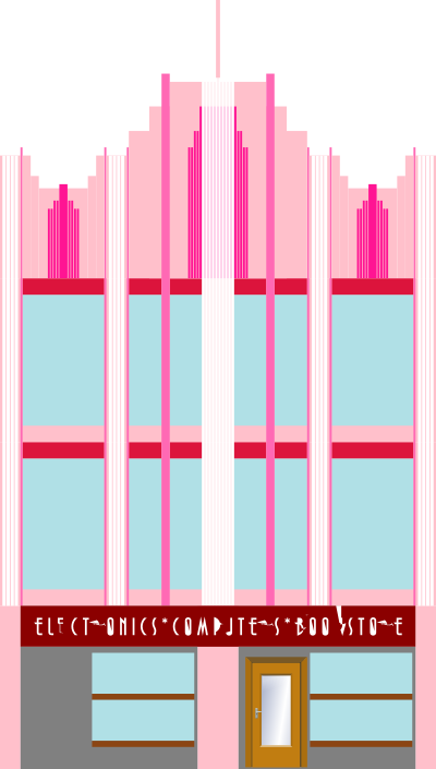 Elaborate Art Deco Building clipart