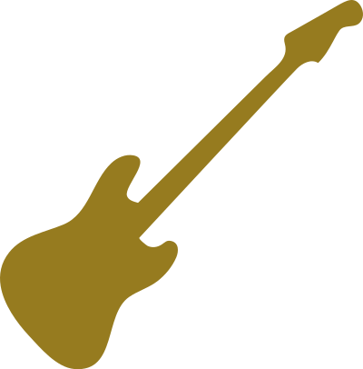 Electric bass clipart