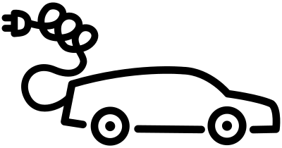 Electric car clipart