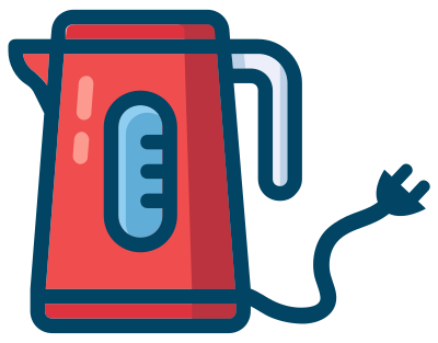 Electric coffee pot clipart
