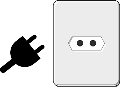 Electric outlet clipart