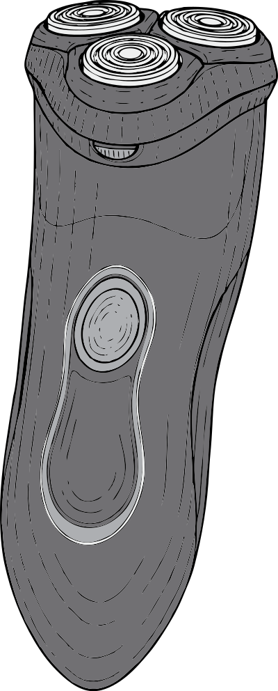 Electric shaver clipart