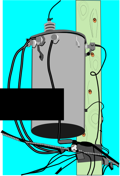 Electric Utility Transformer clipart