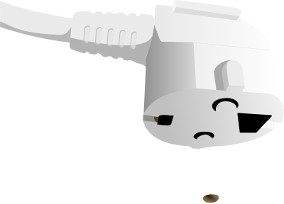 Electrical plug clipart
