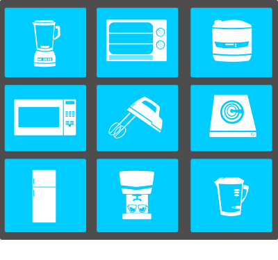 Electronic Kitchenware clipart