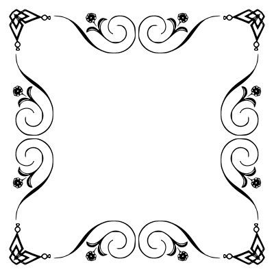 Elegant Frame Extended 9 clipart
