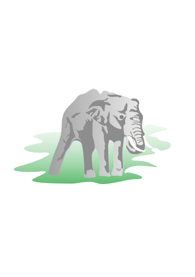 Elephant 01 clipart