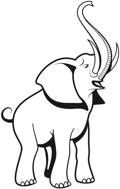 Elephant (#1) clipart
