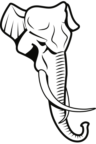 Elephant (#4) clipart
