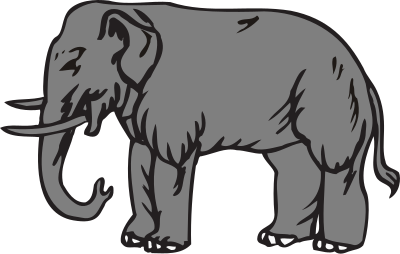 Elephant 8 clipart