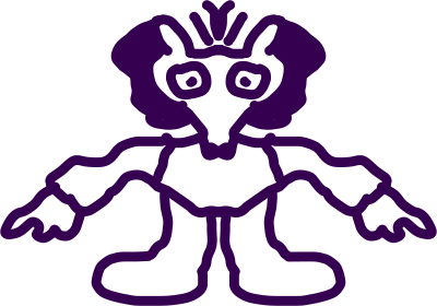 Elephant man clipart