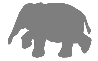 Elephant refixed clipart