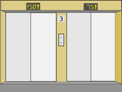 Elevator Doors clipart