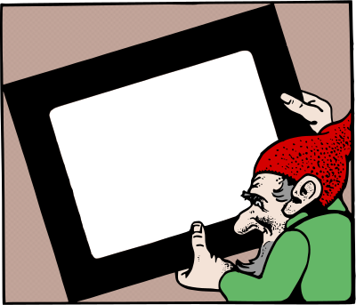 Elf Frame - Colour Remix clipart