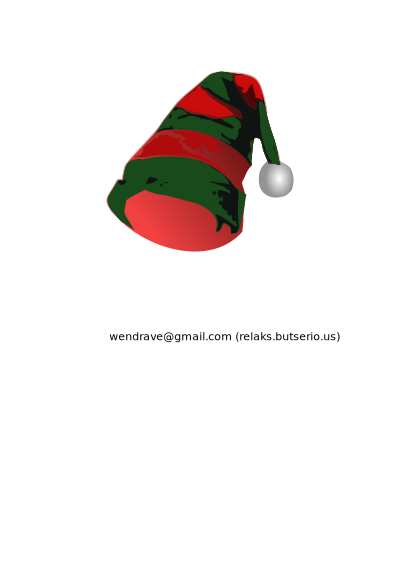 Elfhat 2009 clipart