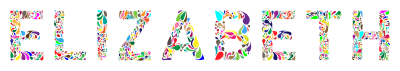 Elizabeth Typography clipart