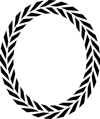 Elliptical frame 11 clipart