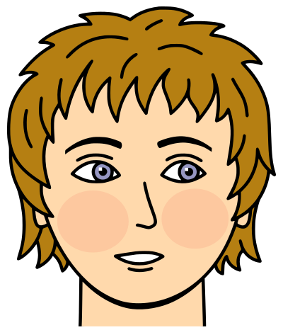 Embarrassed Face clipart
