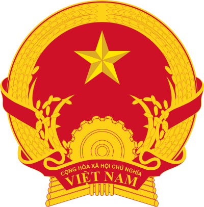 Emblem of Vietnam clipart