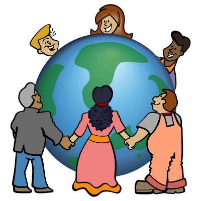 Embrace The World clipart