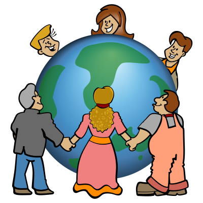Embrace the World clipart