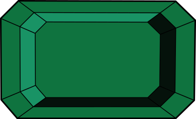 Emerald clipart