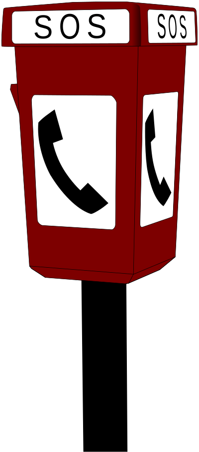 Emergency Telephone clipart