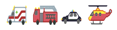 Emergency Vehicles clipart
