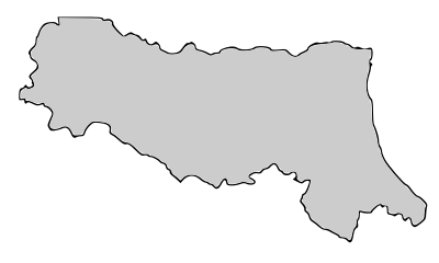 Emila Romagna Region of Italy Fixed clipart
