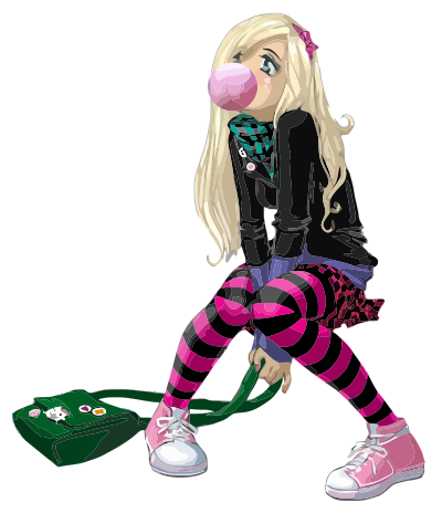 Emo Girl clipart