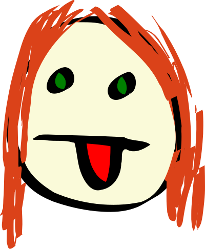 Emoticon - tongue clipart