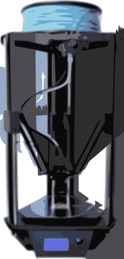eMotionTech µDelta 3d printer clipart