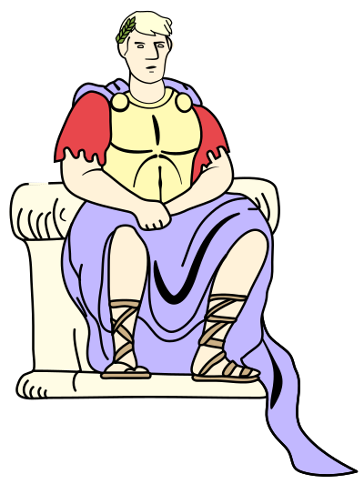 Emperor nero clipart