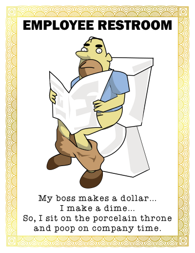 Employee Restroom clipart