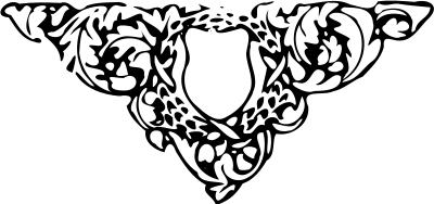 Empty Corner Shield clipart