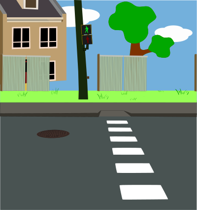 Empty Street clipart