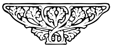 End piece clipart