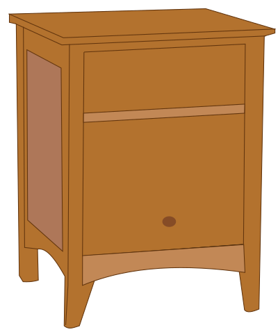 Endtable 1 clipart