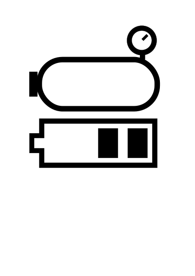 Energy storage clipart