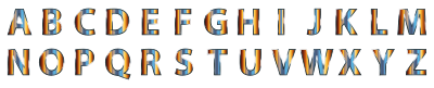 Enhanced Alphabet Set 1 clipart