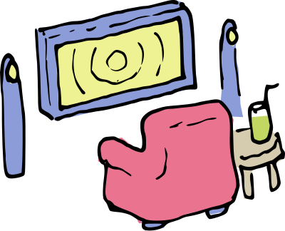 Entertainment Home Theather clipart