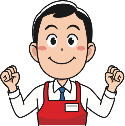 Enthusiastic Merchant (#3) clipart