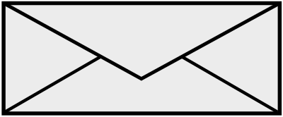 Envelope Black And White Clipart Free Download - SchoolFreeware clipart