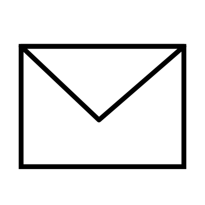 Envelope Closed B&W clipart
