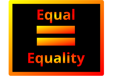 Equal = Equality clipart